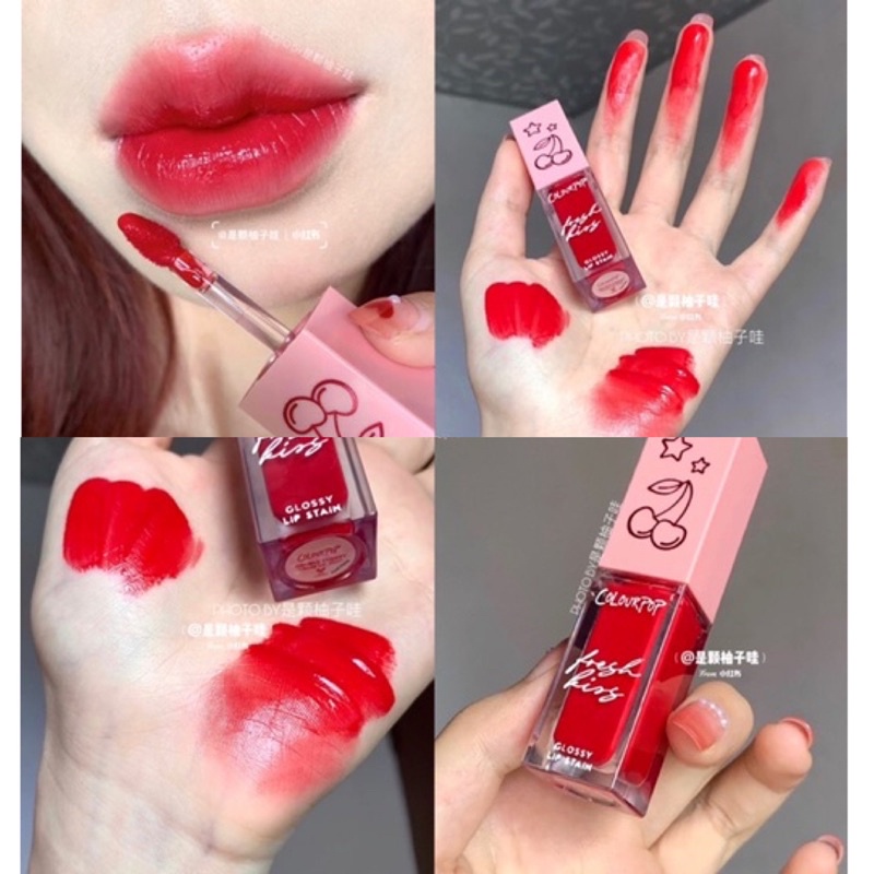 AUTH - SALE OFF SON TINT COLOURPOP GLOSSY LIP STAIN FRESH KISS CÁC MÀU BEST SELLER