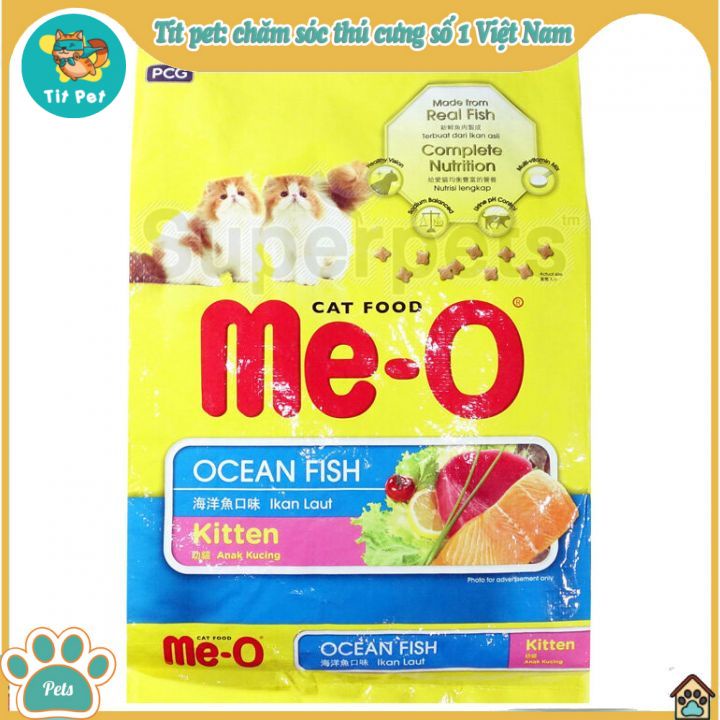 (Date mới nhất) Thức Ăn Cho Mèo Con Me-O Kitten đủ vị