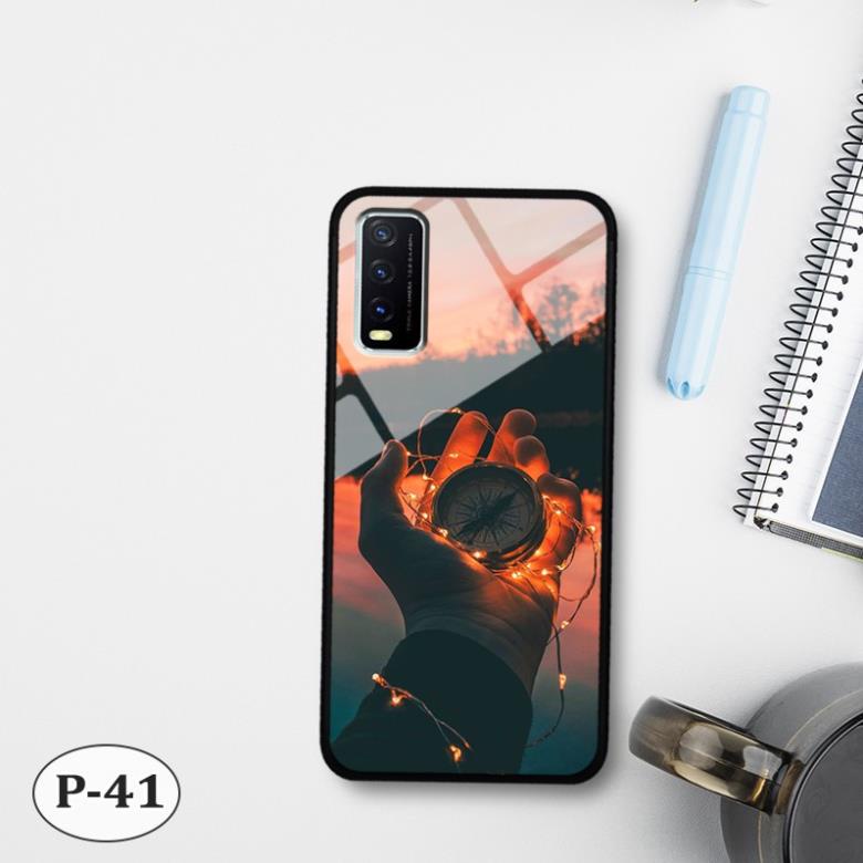 Ốp kính in 3D Vivo Y20 / Y72 5g nhiều mẫu đẹp