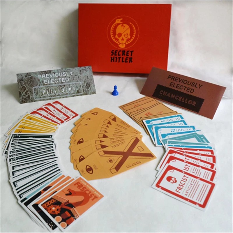 Board Game Secret Hitler kèm bộ bài mang tính nhập vai suy luận