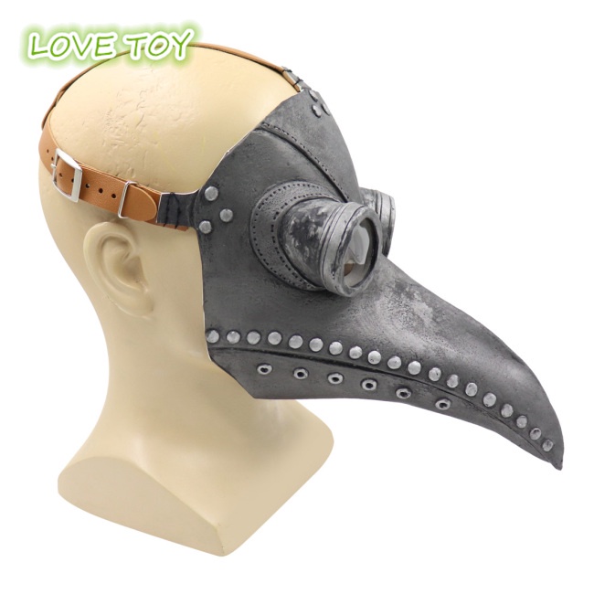 Nkodok Bệnh dịch hạch Bác sĩ Chim Che mặt Mũi Dài Mũi Dài Cosplay Đạo Cụ Cổ Điển Đạo Cụ Trang Phục Halloween