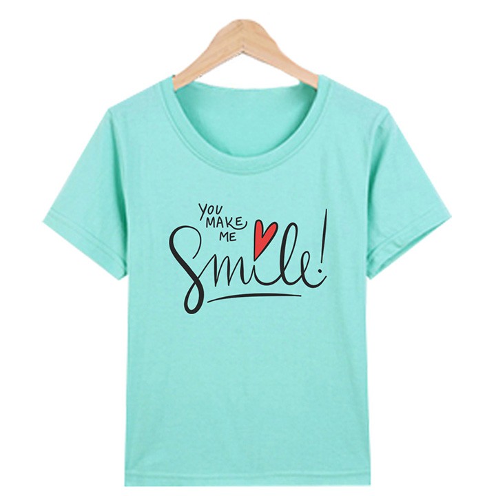 Áo Thun Nữ You Make Me Smile ATNK960 Thương Hiệu YANO
