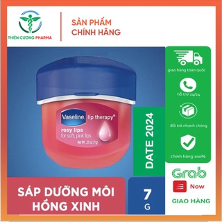 Son Dưỡng Môi Vaseline Lip Therapy 7g - sáp dưỡng môi Vaseline mềm mịn, chống nẻ môi