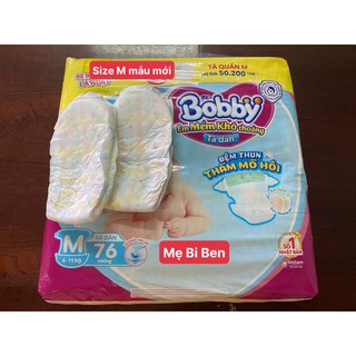 [Tách lẻ miếng] Tã Dán Bobby Size S/M/L/XL/XXL 1 miếng