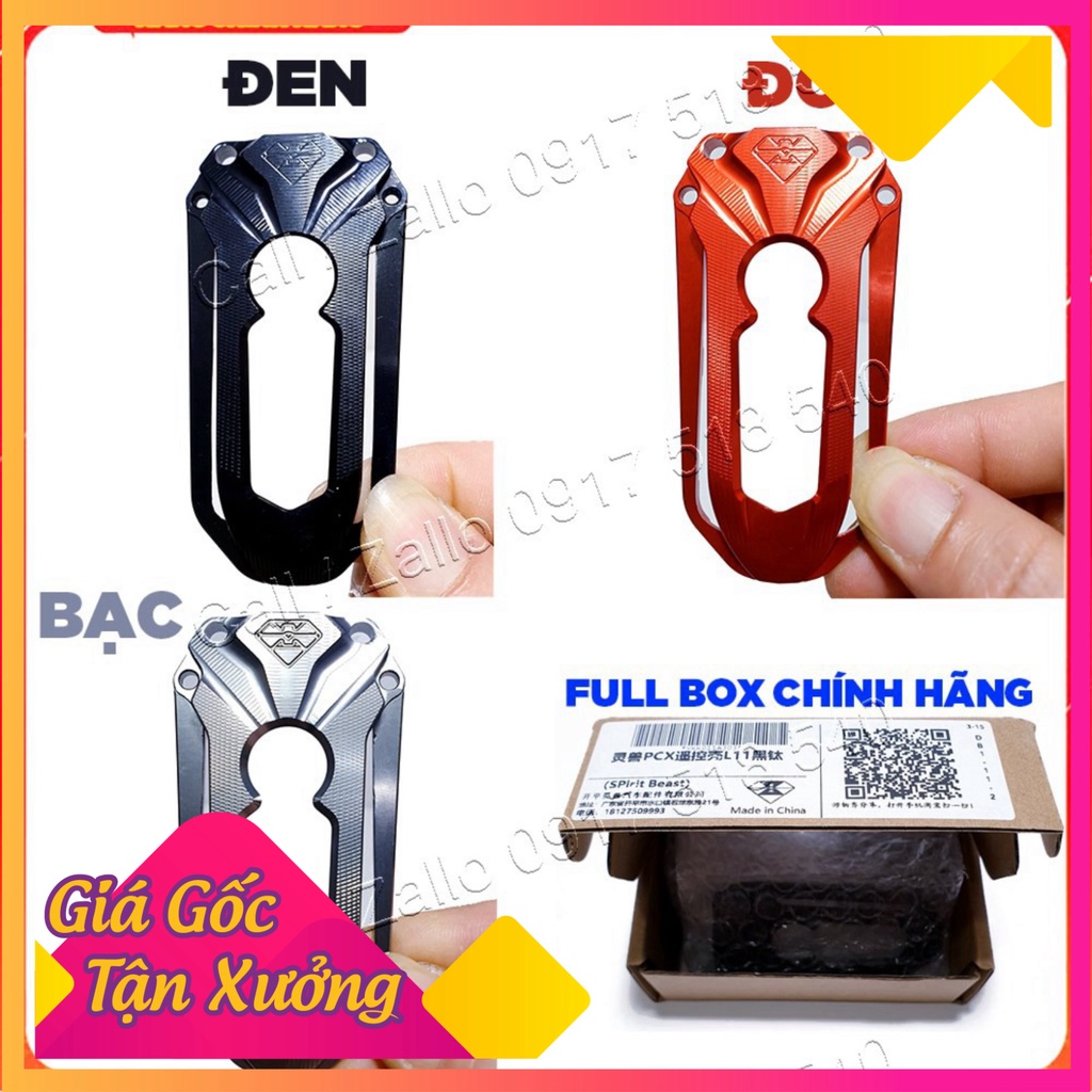 Ốp Chìa Khóa Smart key Cho Honda SH việt , Sh Mode, Pcx, Cub 125 ( Hàng Chính Hãng cao cấp Full Box) (Ảnh Sp thật)