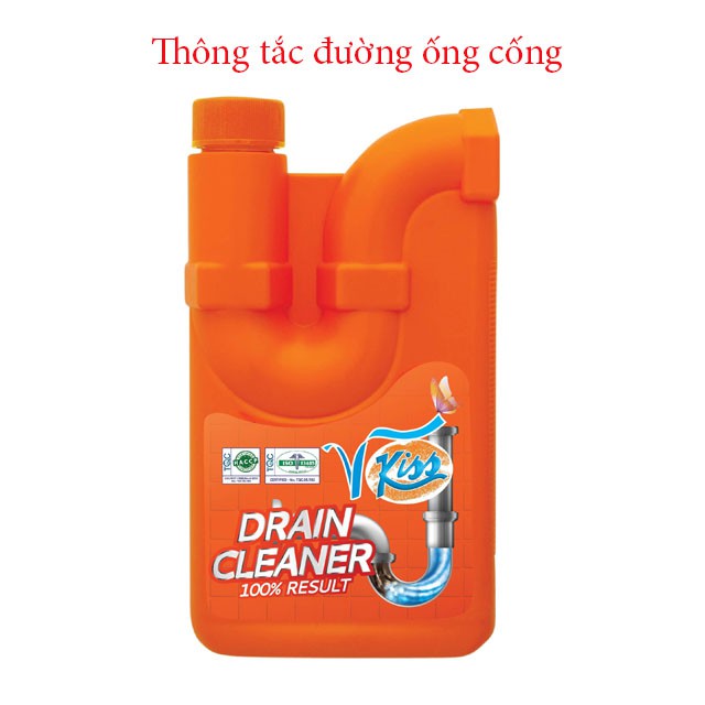 [SIÊU TỐC]Dung Dịch Thông Tắc Cống , Bột Thông Tắc Cống, Lavabo, Bồn Rửa Bát, Toilet 1L