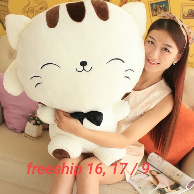 Mèo Ú đuôi sọc siêu Cute khổ 60cm