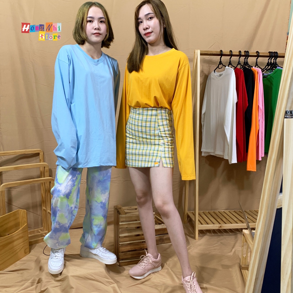 Quần Jogger 3D Ulzzang Unisex Jogger Loang Màu Dây Rút Lai Ống Rộng Xanh Bầu Trời - MM