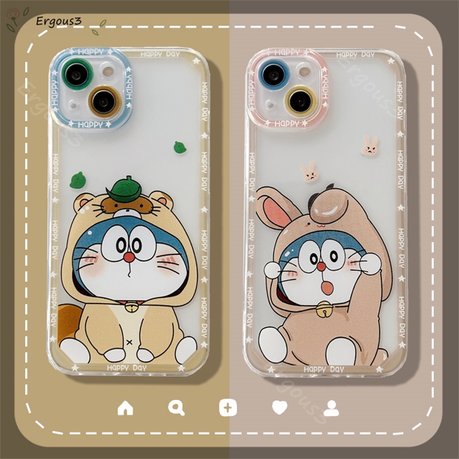 Ốp Điện Thoại Mềm In Hình Doraemon Cho Samsung A03 A22 A02 A02S A32 A52 A72 S22 S21 Ultra Plus A51 A71 A50 A50S A30S