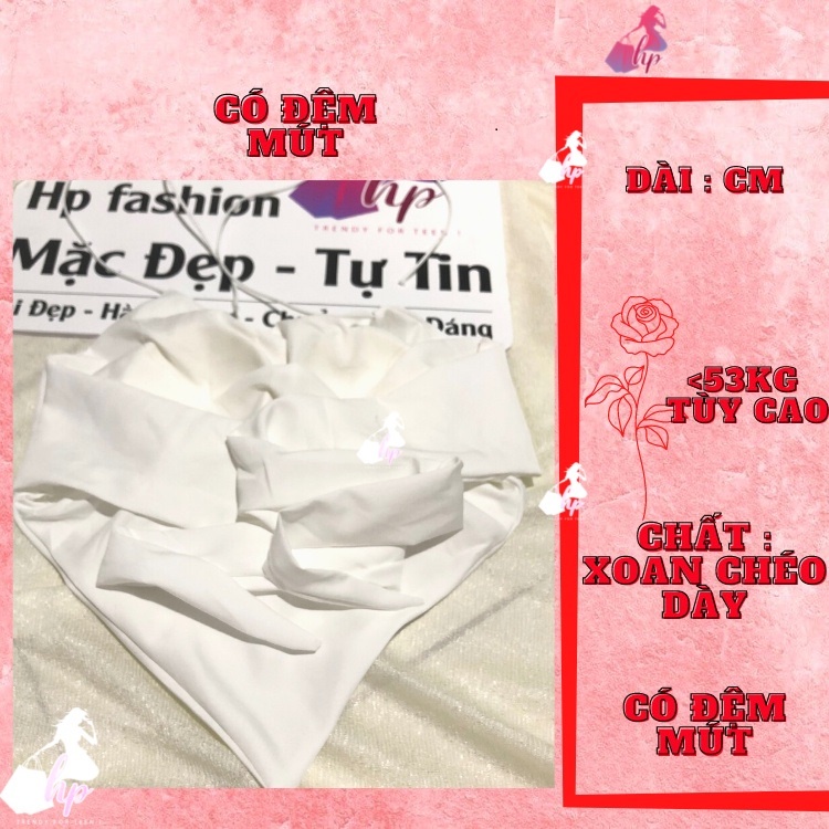 Áo yếm nữ sexy tà nhọn hở lưng cột dây có mút ngực siêu cá tính thích hợp đi chơi đi tiệc- A173