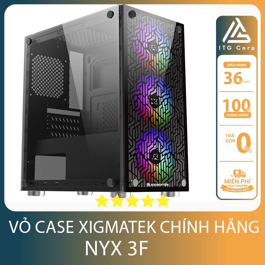 Vỏ Case XIGMATEK NYX 3F EN43057