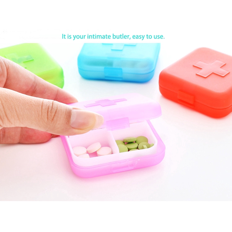 Hộp Đựng Thuốc 4 Ngăn Tiện Lợi Dùng Khi Đi Du Lịch