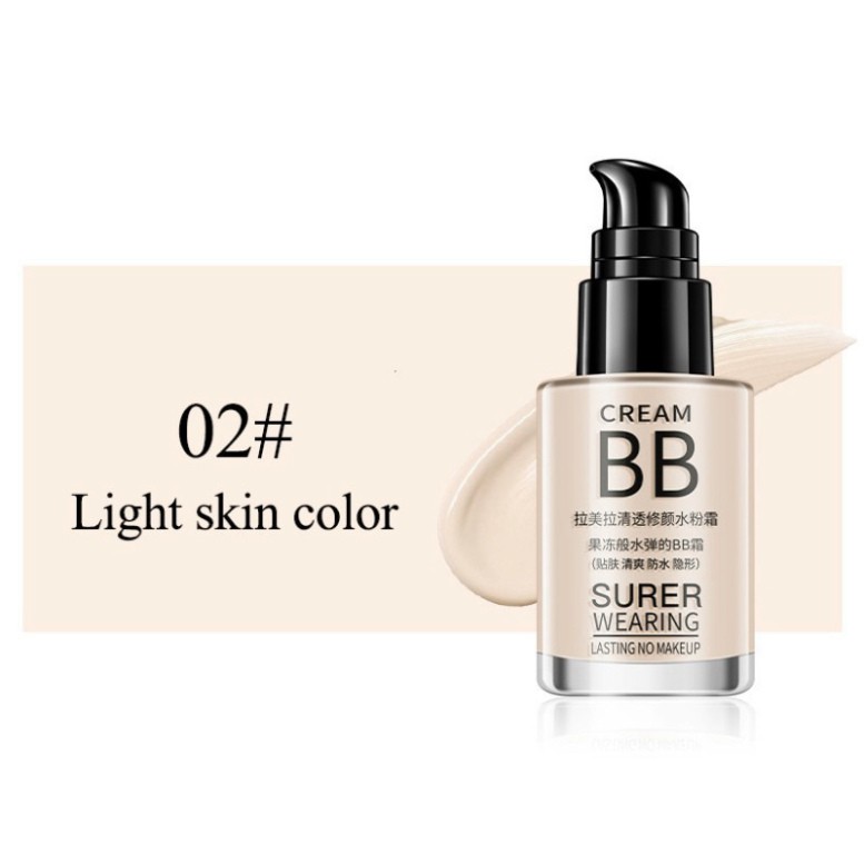 Kem Nền Lameila  Kem Che Khuyết Điểm BB Cream Super Wearing Lameila 30ml Hot