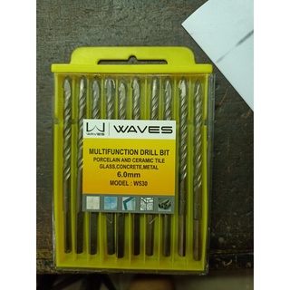 10 mũi khoan đa năng waves 6l - 12l