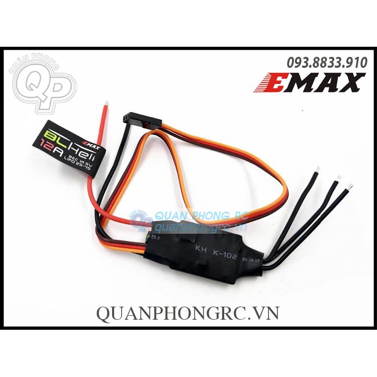 Emax Điều tốc không chổi than BLHeli 12A