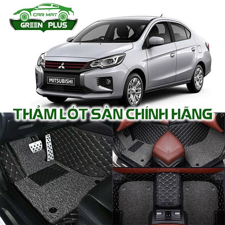 Thảm lót sàn ô tô 6D Mitsubishi Attrage chống nước, không mùi, phủ kín 90% sàn xe