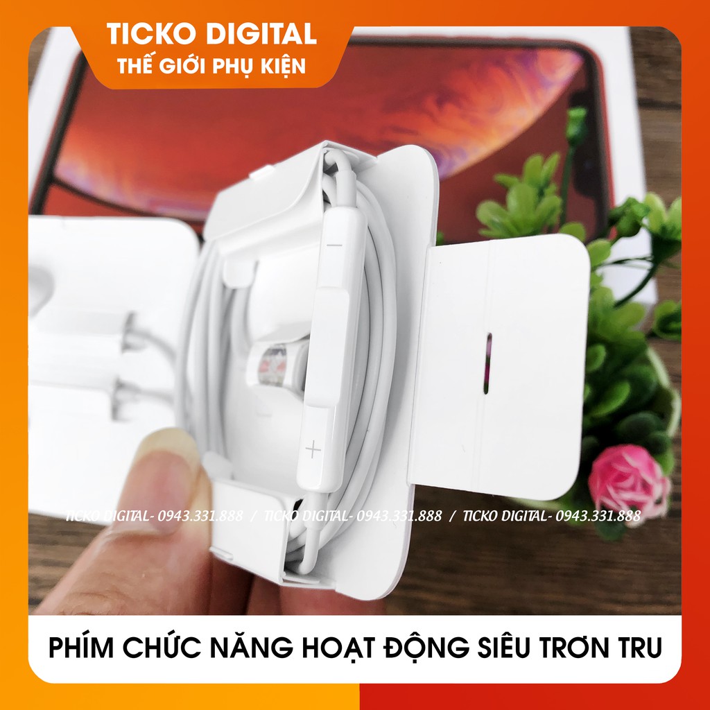 Tai Nghe iPhone XR [Bóc Máy 100%] - [Chính Hãng Apple Âm Thanh Chuẩn + Bảo Hành 12 Tháng Lỗi Đổi 1-1]