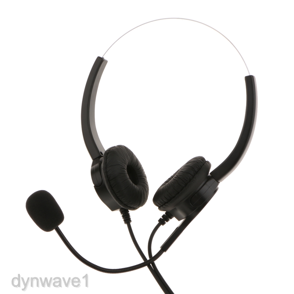 Tai nghe RJ9 kèm micro chống ồn dùng cho cuộc gọi chăm sóc khách hàng | BigBuy360 - bigbuy360.vn