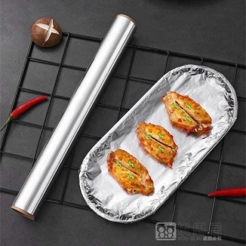 Giấy bạc nướng và giữ nóng thức ăn