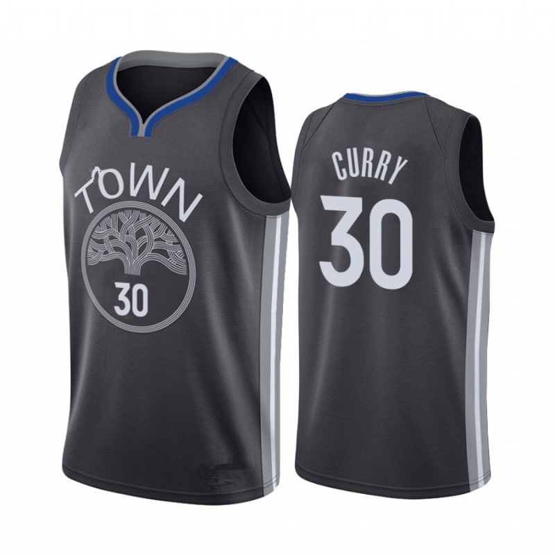 Áo Bóng Rổ NBA Jersey Warriors 30 Phiên Bản Thành Phố Năm 2021#Áo Bóng Rổ curry Thompson Năng Động Thời Trang