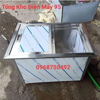 Thùng đá inox âm 30 lít ( 4 -5 túi đá)