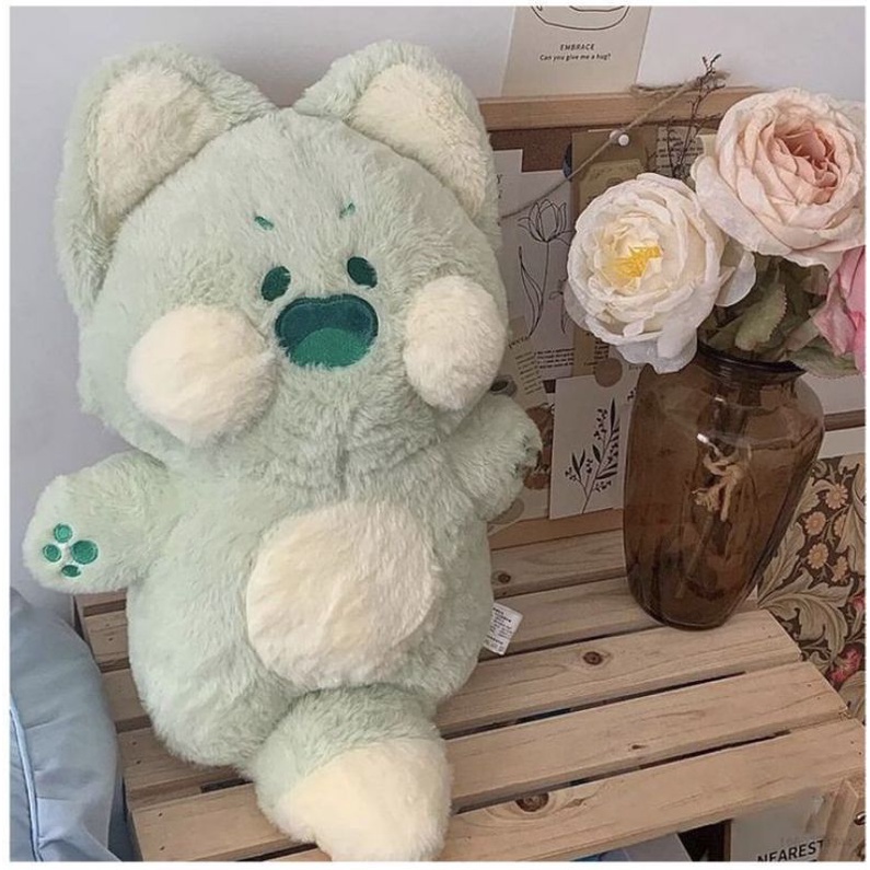 Gấu bông gấu mèo Racoon dudu meow 30cm, 40cm và 60cm