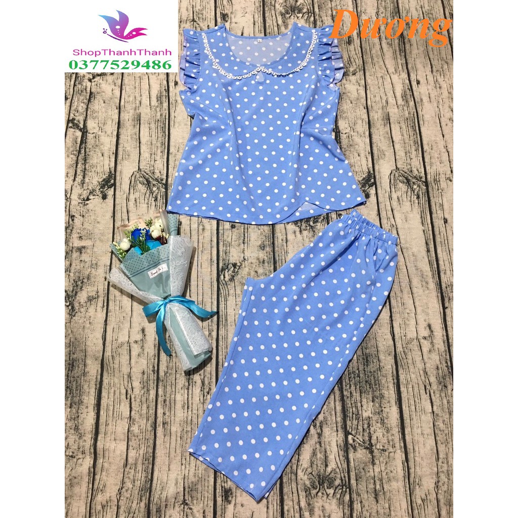CỔ SEN đồ bộ mặc nhà Big Size