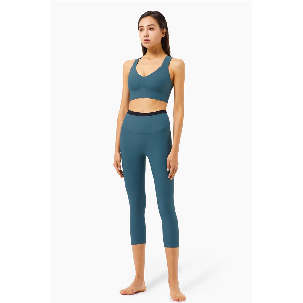 Set trang phục thể thao HOPPE FUMENG kháng khuẩn chất lượng cao tập yoga thể dục dành cho nữ