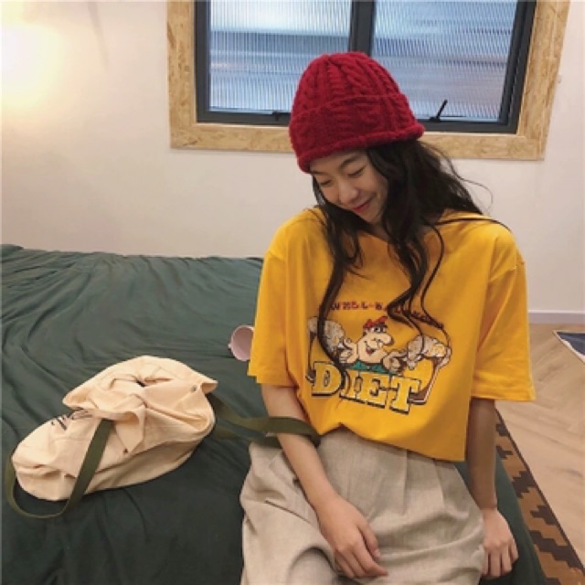 Áo Thun CHỮ DIET Unisex A023