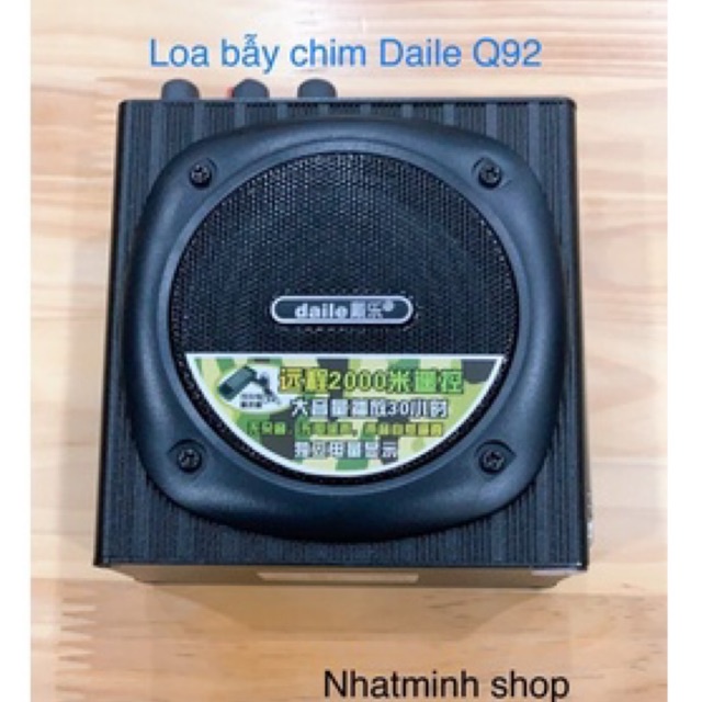 Loa trợ giảng Daile Q92( chuẩn pin đôi daile có hình phía trên)