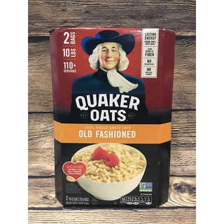   Free ship  Yến Mạch nguyên hạt Giảm Cân Quaker oats Old Fashion 4.6kg - hàng sx và đóng gói tại USA 100% 