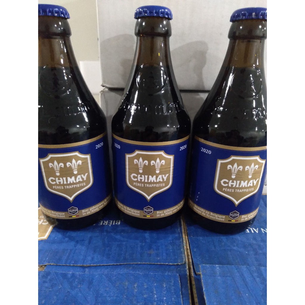 Bia CHIMAY XANH 9% – thùng 12 chai 33cl