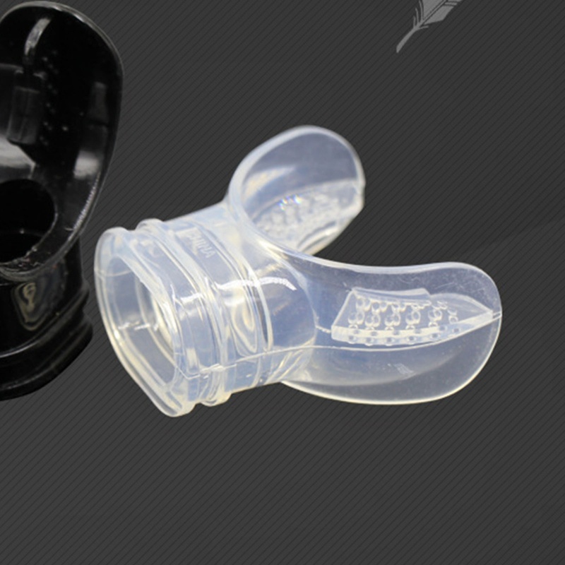 Miệng Ngậm Bằng Silicone Trong Suốt Thoải Mái Tiện Dụng