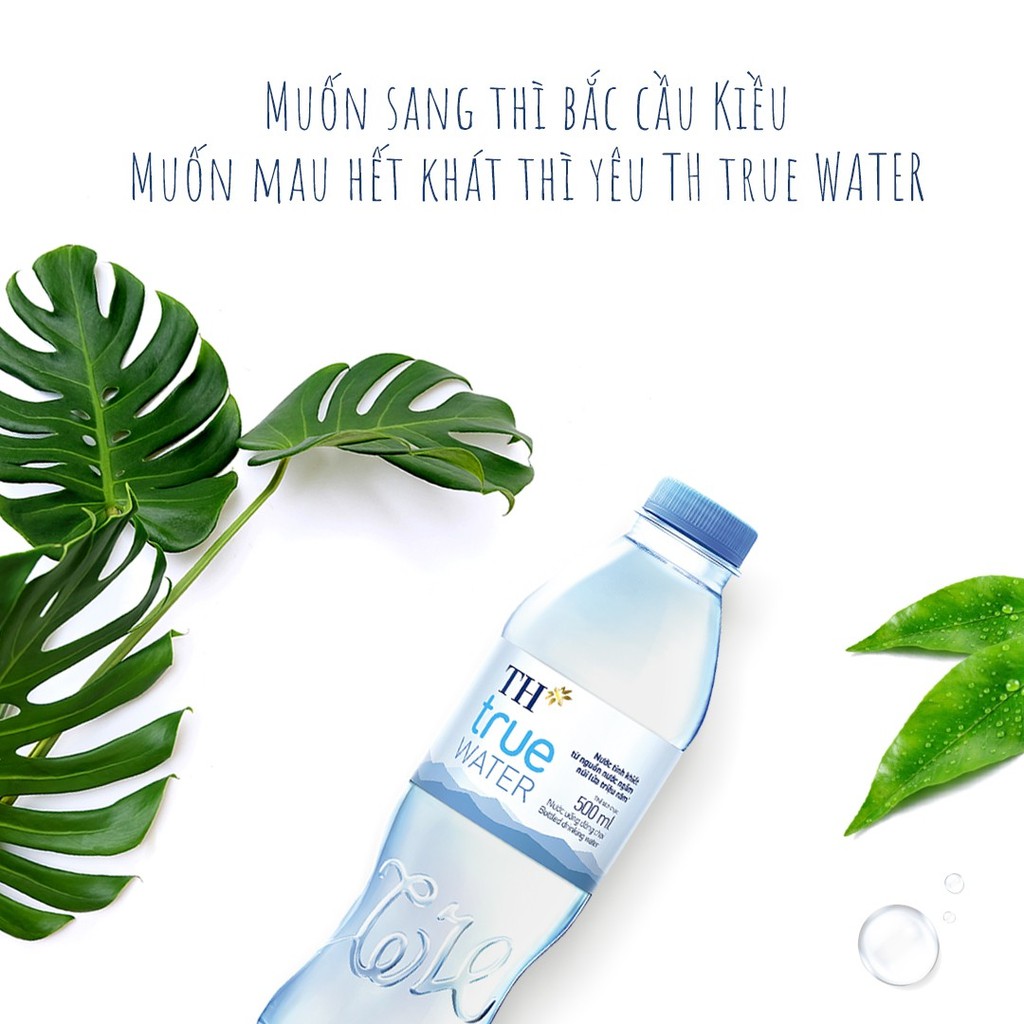 Nước Tinh Khiết TH True WATER Tiện Lợi