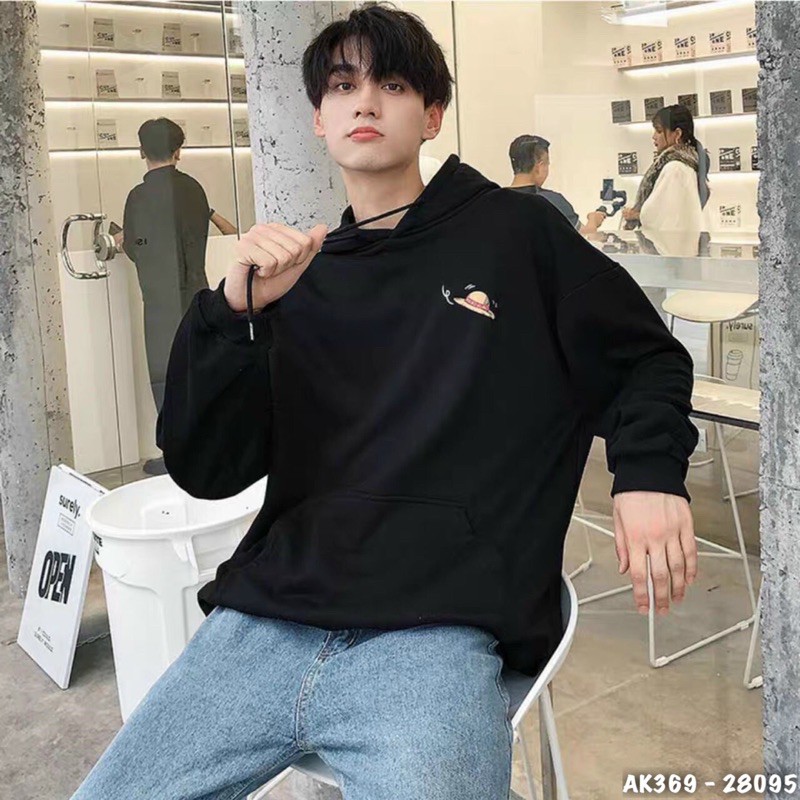 Áo Khoác Hoodie Nam Nỉ Bông Dày Dặn Hàng QC Áo Khoác Nỉ Nam Nữ Sweater Nam Nữ Nỉ Ngoại NÓN CAM - AK369 | BigBuy360 - bigbuy360.vn