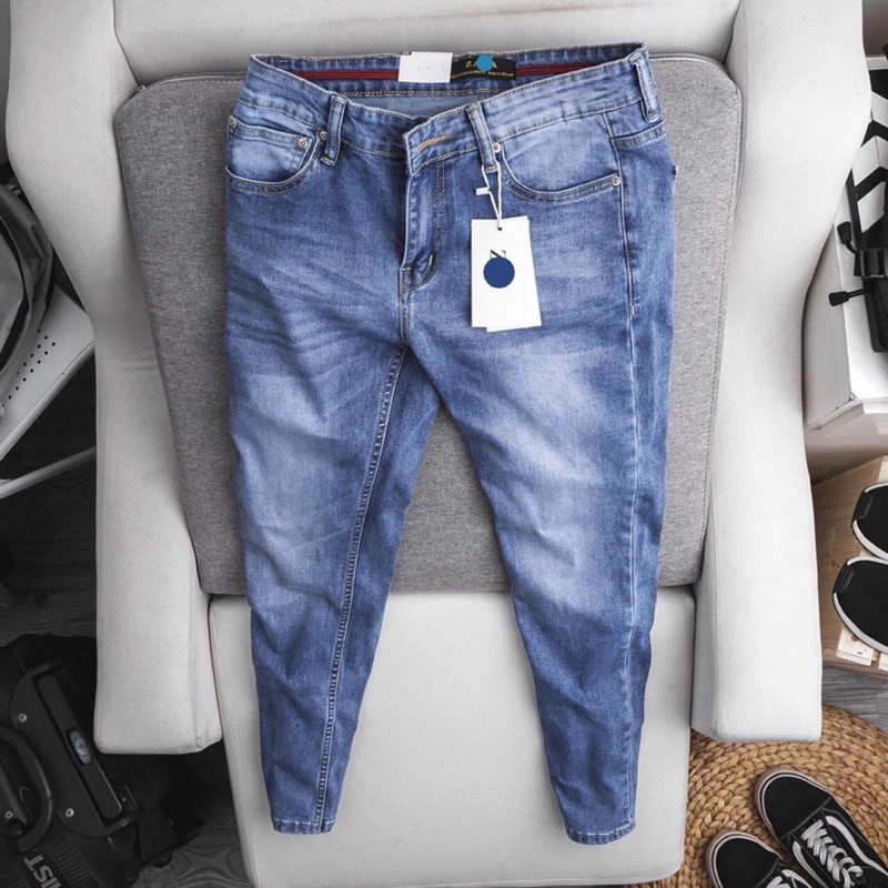 Quần jean nam chất jeans co dãn nhiều màu quần bò nam đẹp phong cách thời trang ống ôm cao cấp mẫu mới haian jeans