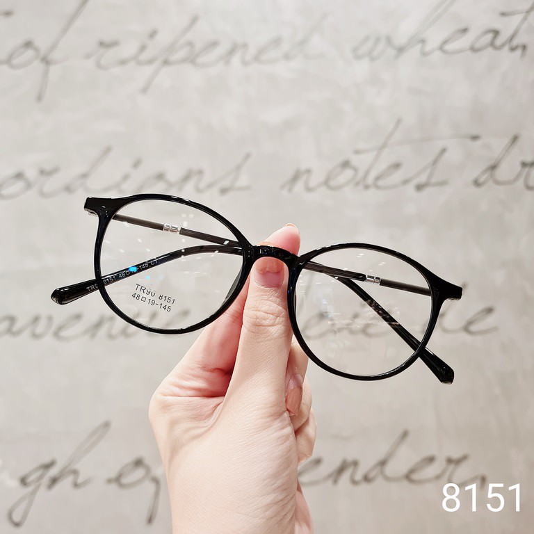 Gọng kính cận nam nữ Lilyeyewear kiểu dáng mắt tròn nhiều màu, phù hợp nhiều khuôn mặt, dễ đeo dễ phối đồ  - 8151 | BigBuy360 - bigbuy360.vn