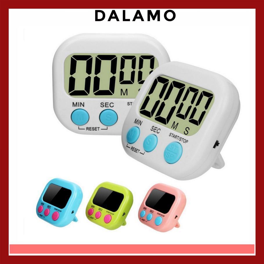Đồng hồ bấm giờ đếm ngược Mini hẹn giờ thời gian nấu ăn J17 DALAMO