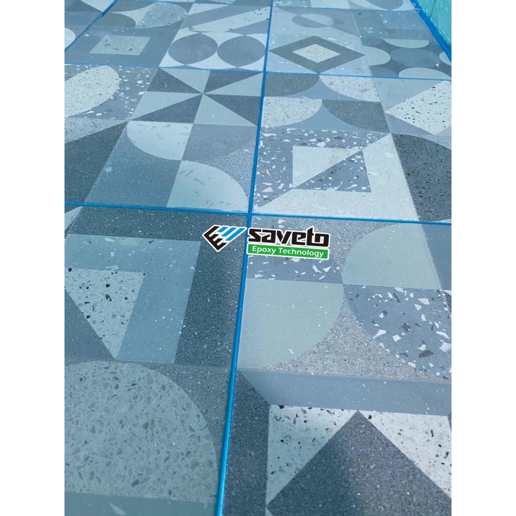 Keo chít mạch gạch Saveto S20 - Olympic Blue - Xanh Olympic (Chống Thấm - Chống Rêu Mốc - Chống Bụi 