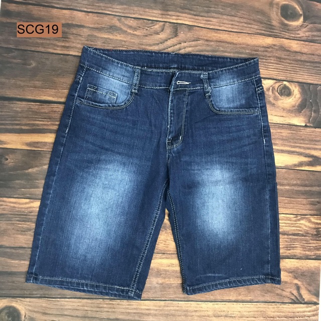 Quần jeans short nam co giãn có nhiều size JN18