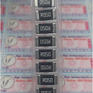 10 sản phẩm điện trở smd 3w 2512 r050 0.050r 50mr