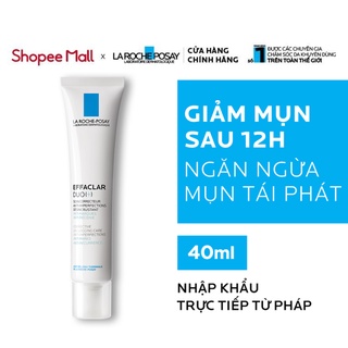 Bộ sản phẩm giảm dầu, giảm mụn ngừa thâm hiệu quả sau 12h La RochePosay Effaclar Duo+