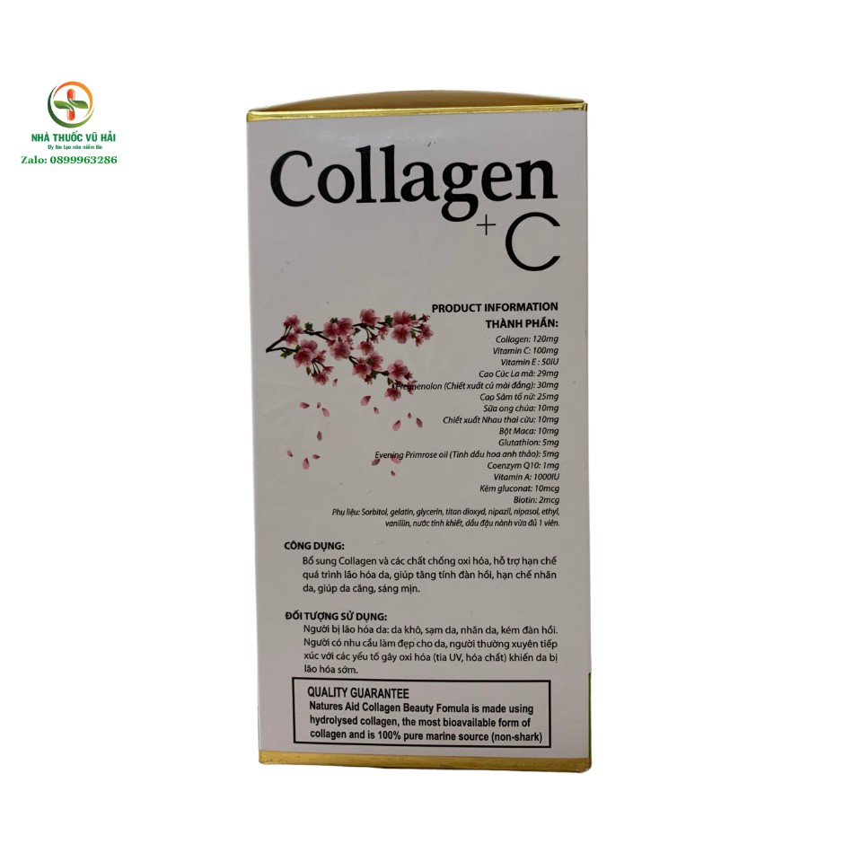 COLLAGEN +C giúp làm đẹp ,tăng cường nội tiết tố . | Thế Giới Skin Care