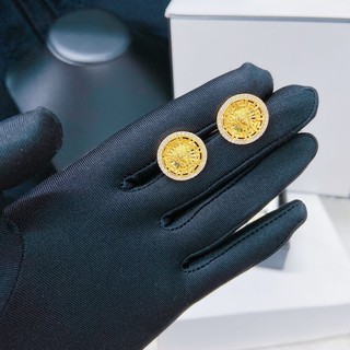 Bông tai versace mạ vàng