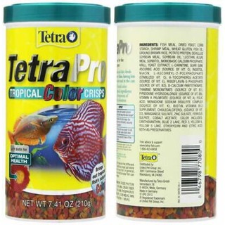 Thức ăn Tetra Color và Tetra Pro