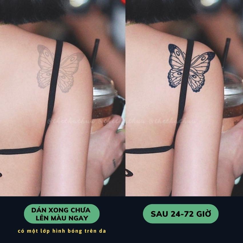 Hình Xăm Dán Tạm Thời 15 Ngày Thethathuu GZ049 Không Thấm Nước Mồ Hôi