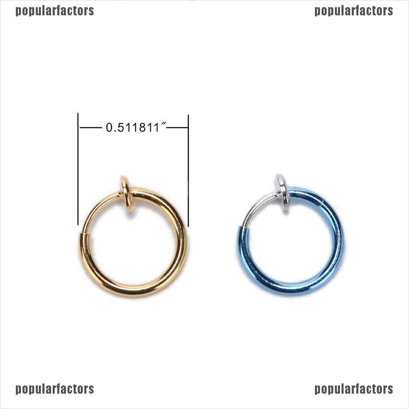 Bộ 2 Bông Tai Thời Trang Cá Tính Cho Nam Nữ