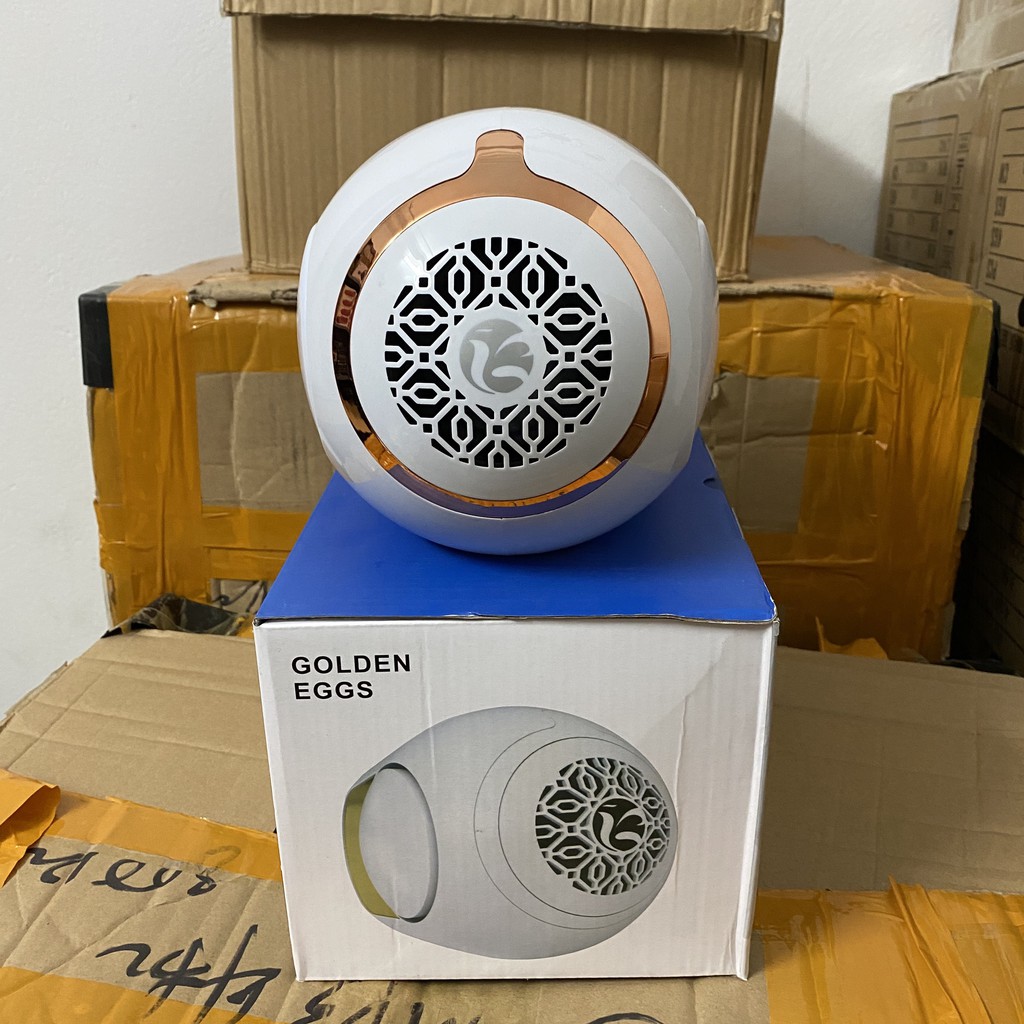 [Sale Sập Sàn] Loa Bluetooth Mini Golden Egg,Âm Bass Siêu Chất Cộng Hưởng Dung Đôi T&T- Hành Bảo hành 12 tháng
