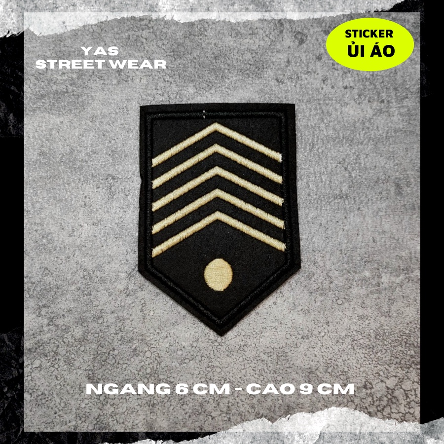 Sticker ủi áo cao cấp, miếng dán quần áo dùng làm Patch ủi, miếng vá quần áo, vá áo phao, trang trí BALO