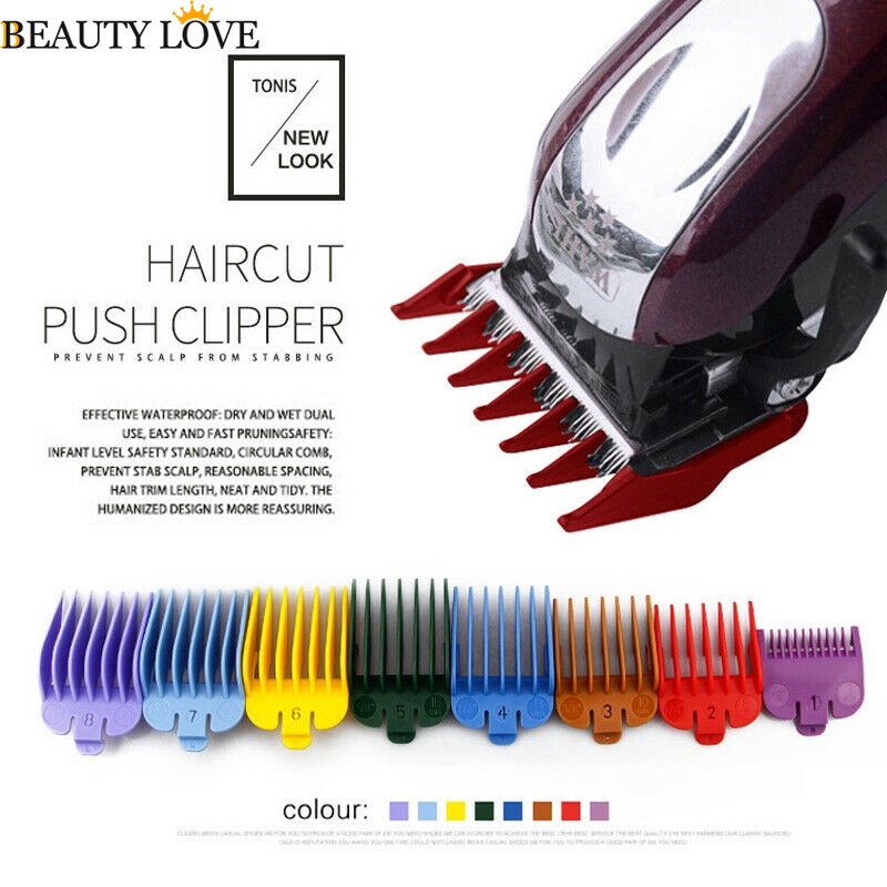 Bộ 10 Lược Dẫn Hướng Dẫn Thay Thế Cho Tông Đơ Cắt Tóc